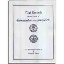 Vital Records of the Towns of Barnstable and Sandwich