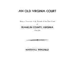 An Old Virginia Court