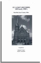 St. Luke's Records 1829-early 1900's Danville, Knox County, Ohio