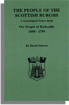 The People of the Scottish Burghs: Kirkcaldy, 1600-1799