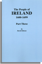 The People of Ireland, 1600-1699. PartThree
