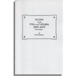 Scots in the USA and Canada, 1825-1875