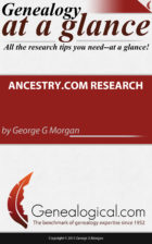 Genealogy at a Glance: Ancestry.com Research