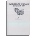 Barbados and Scotland, Links 1627-1877