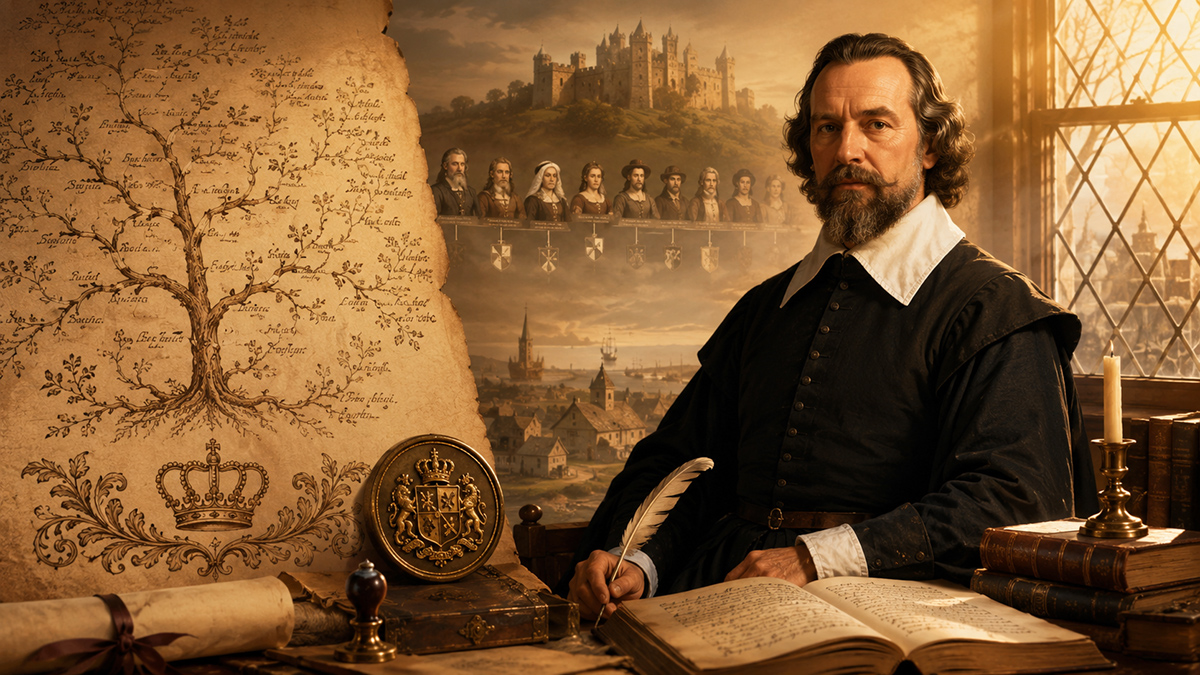 TENS OF MILLIONS OF AMERICANS Descended from 17th-Century Colonial Governor